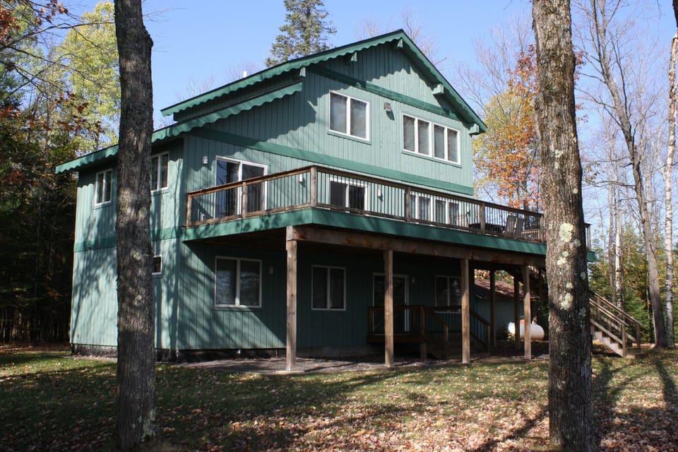 Sunrise Cove on Lake Namakagon just steps from the water; includes private dock