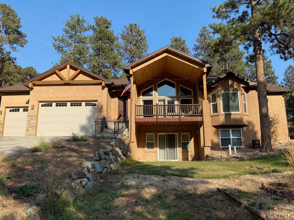 Front of the house
