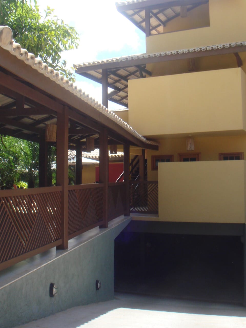 Garage entrance