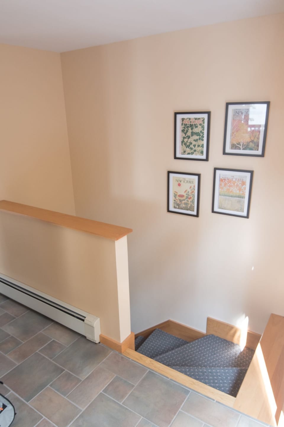 Step down to bedrooms 2, 3, and 4, and a tv and game room.