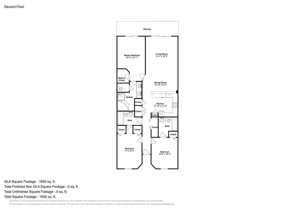 Summer Place 203 Floor Plan 