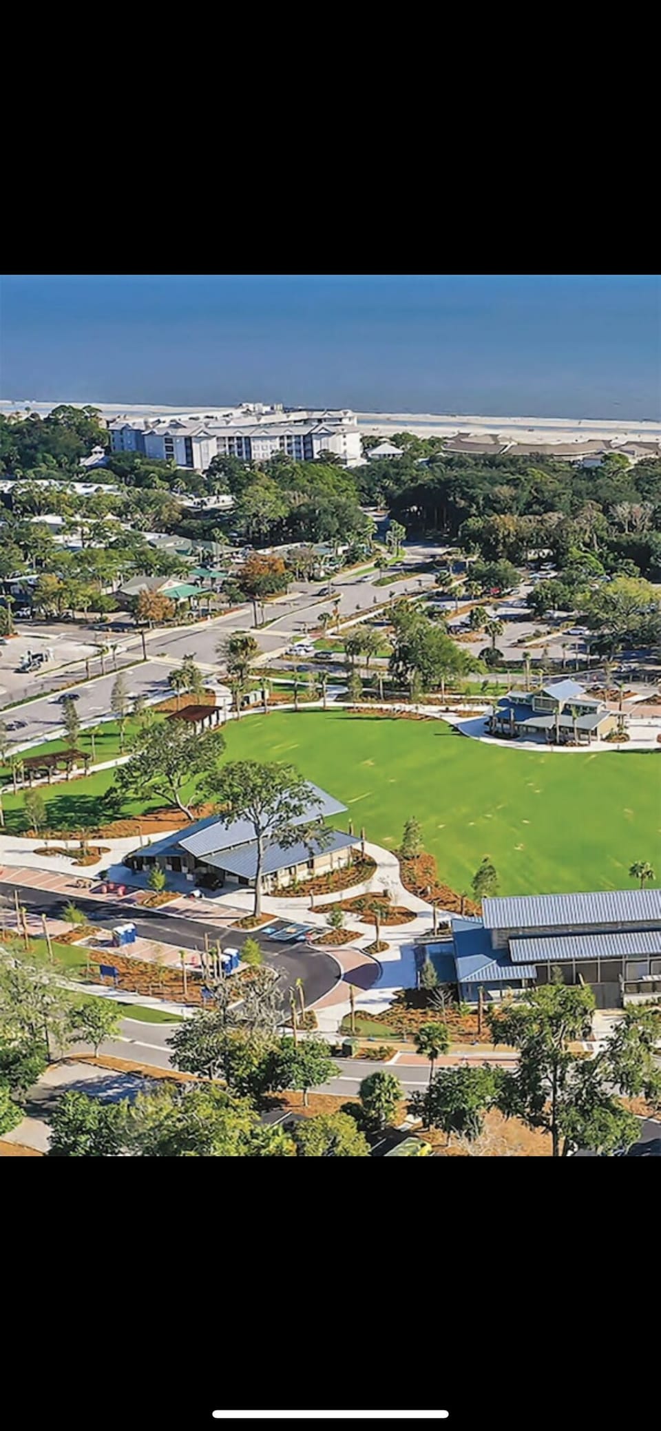 Celebration Park is a short walk from villas