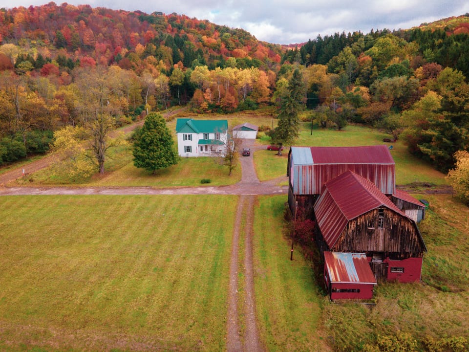 The Blue Bird in her 2020 fall splendor! 
This is peak fall for us this year 
