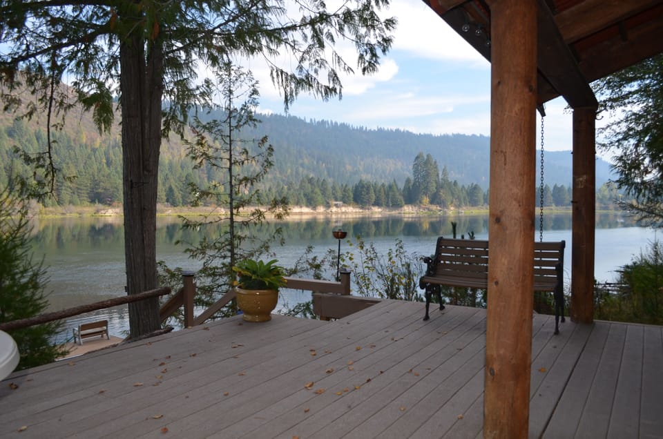 Deck Overlooking the River