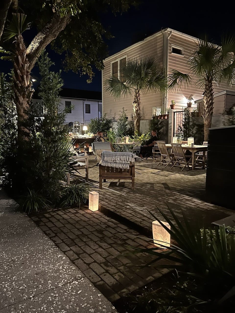 Outdoor dining