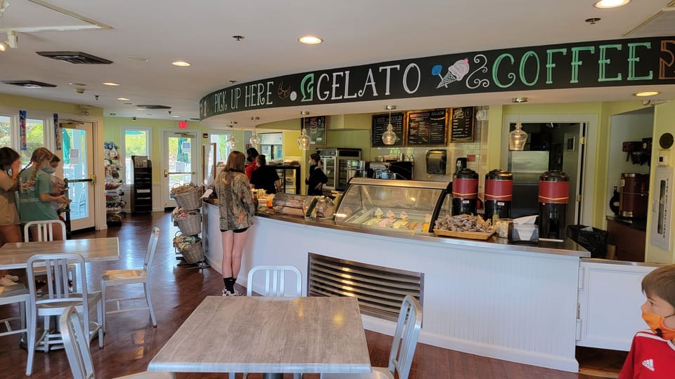 Inside "The Mill" - Coffee and Sweets