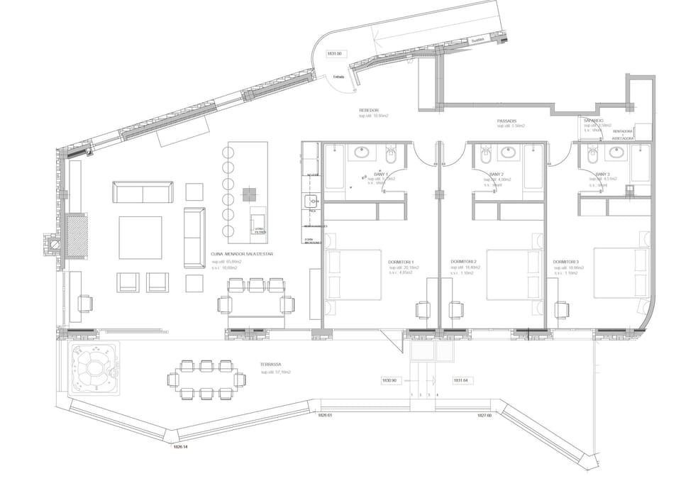 Alpine Residence floor plan