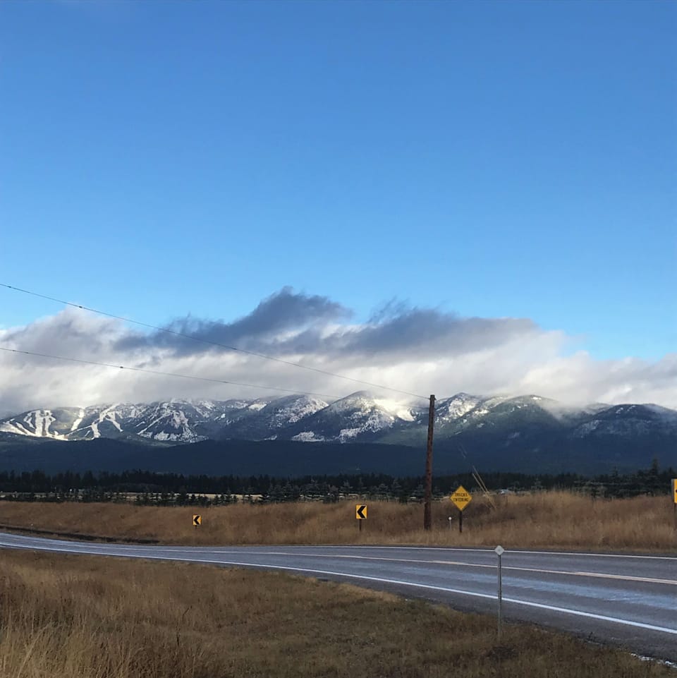 A view as you leave the property offers the invitation from GNP & The Big!