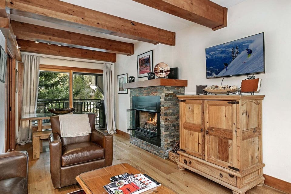 Antlers Vail One Bedroom Residence Living Room