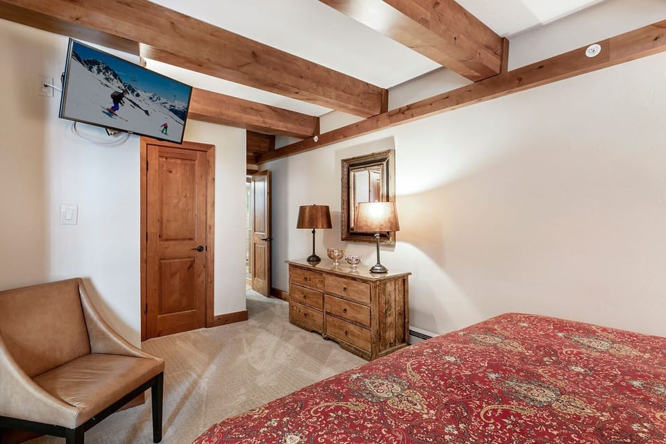 Antlers Vail One Bedroom Residence Master Bedroom with King Bed