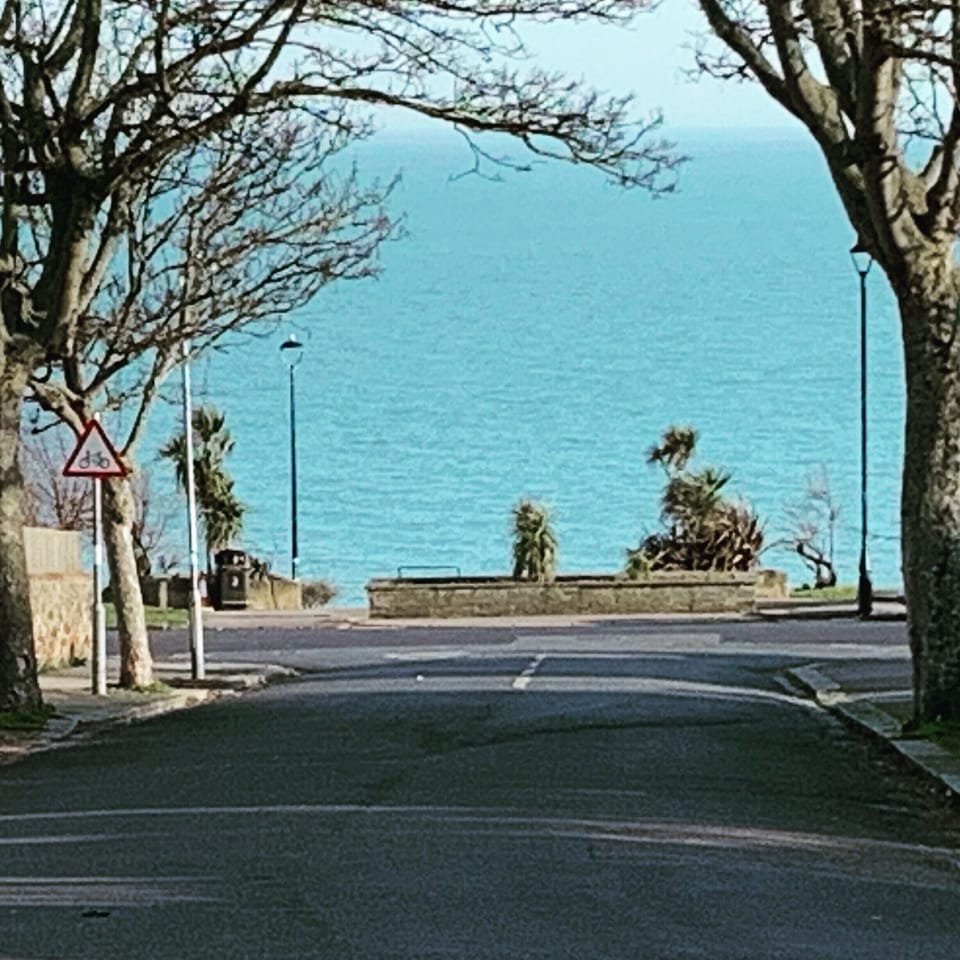 View from the bottom of the drive