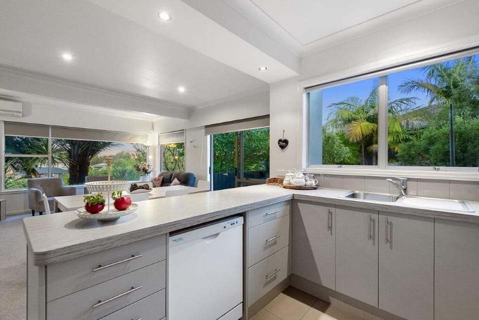 Garden views from all living areas