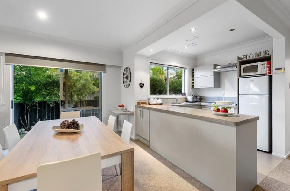 Full size kitchen; fully equipped for all length of stays.