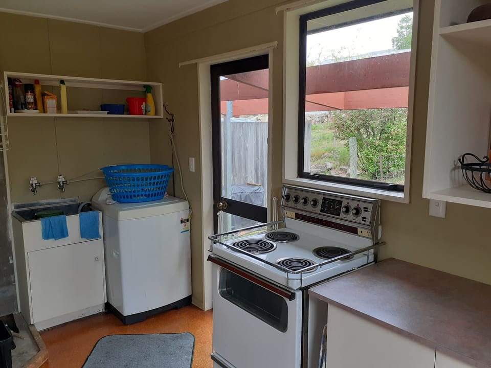 Laundry with access outside 