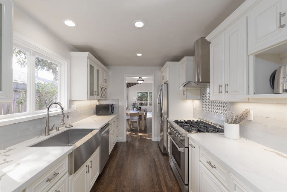 Upper Floor Fully Equipped Kitchen