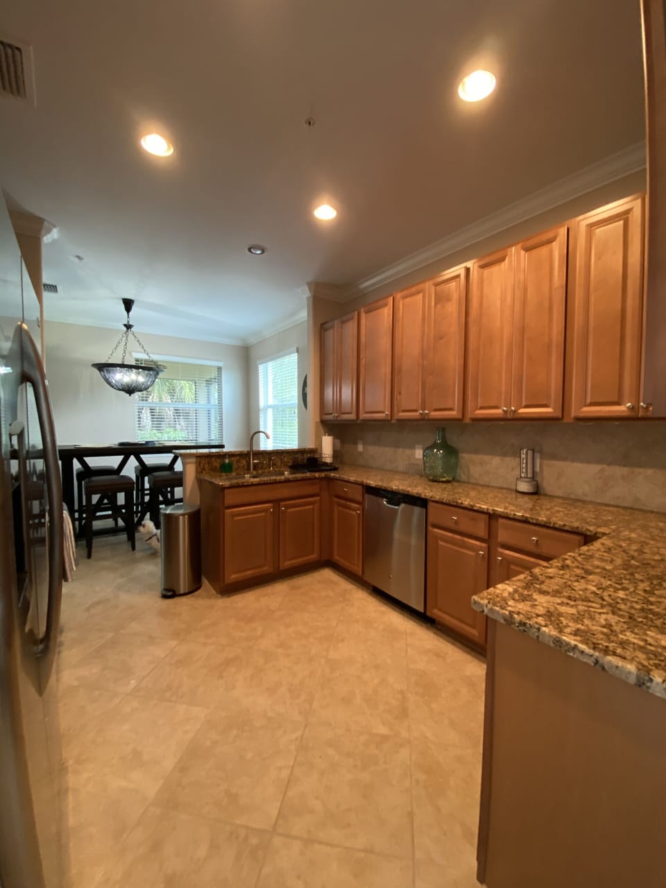 Entry to the kitchen