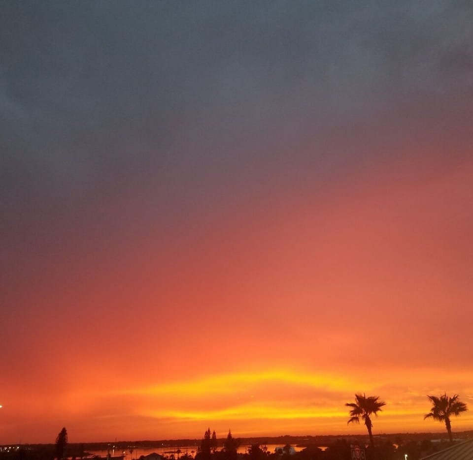 Sunset from Front Door