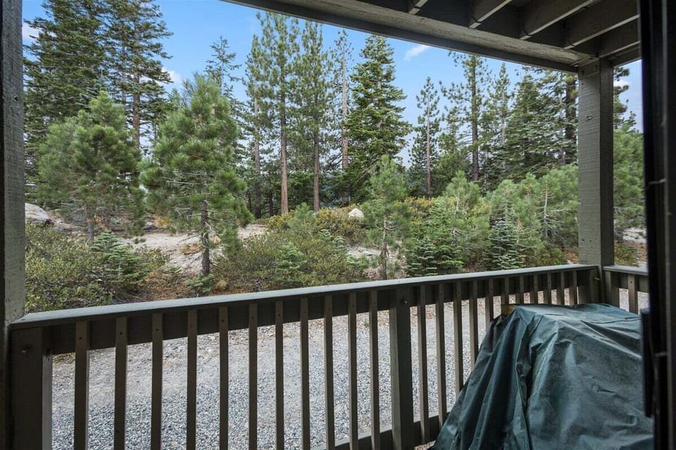 View from the living room deck