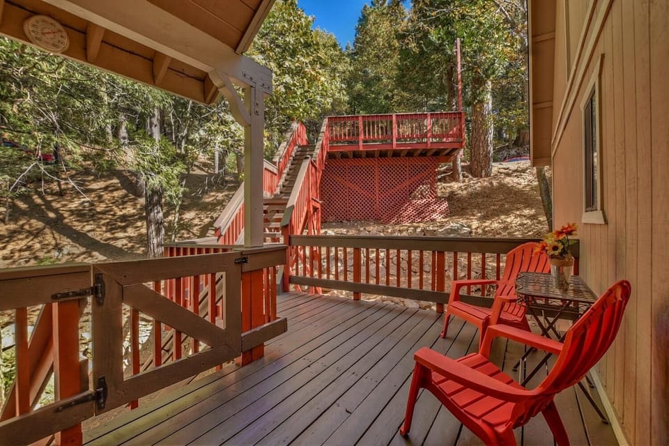 Relax on the front porch.