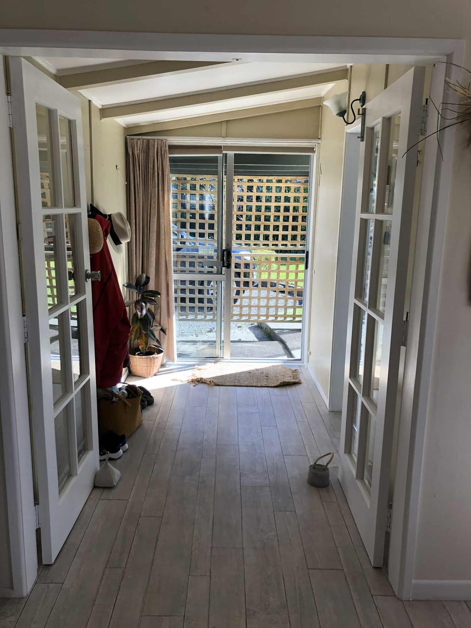Back door / mud room