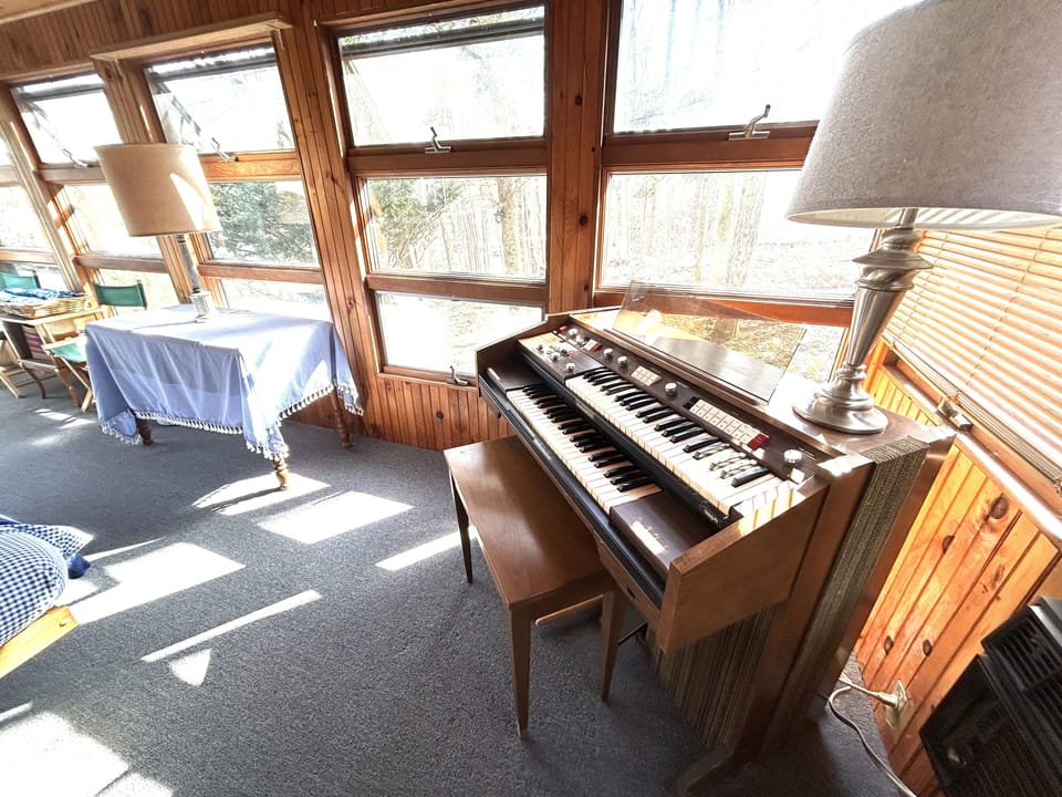 A working organ makes sing-alongs sound great. 