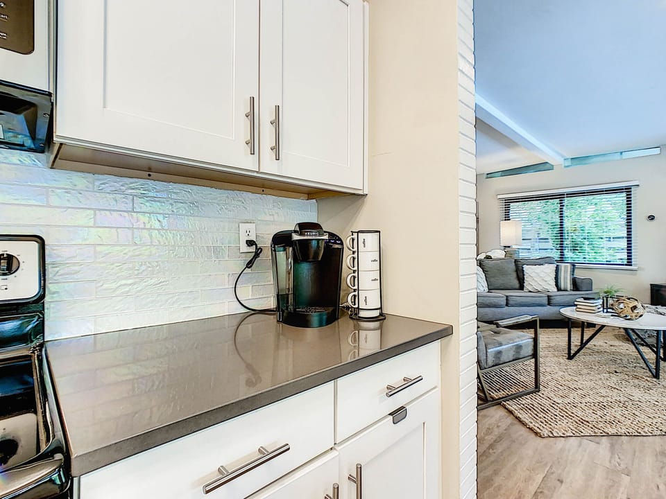 Fully equipped kitchen for a gourmet cook