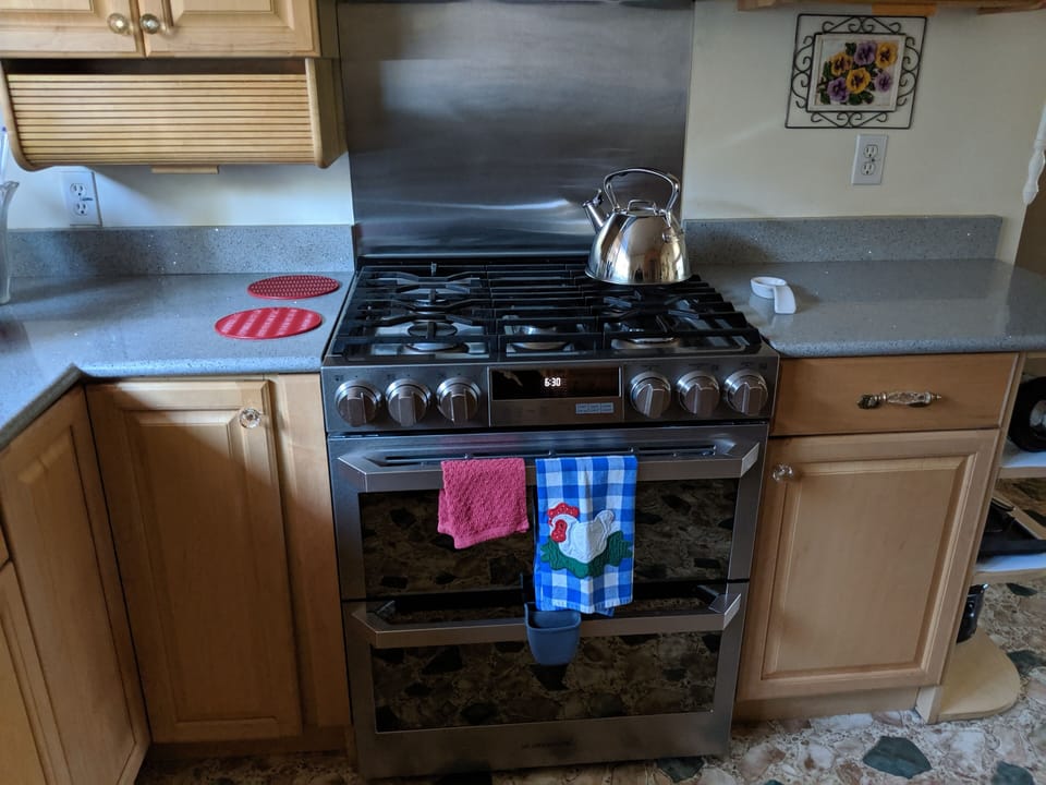I'm loving this gas range.