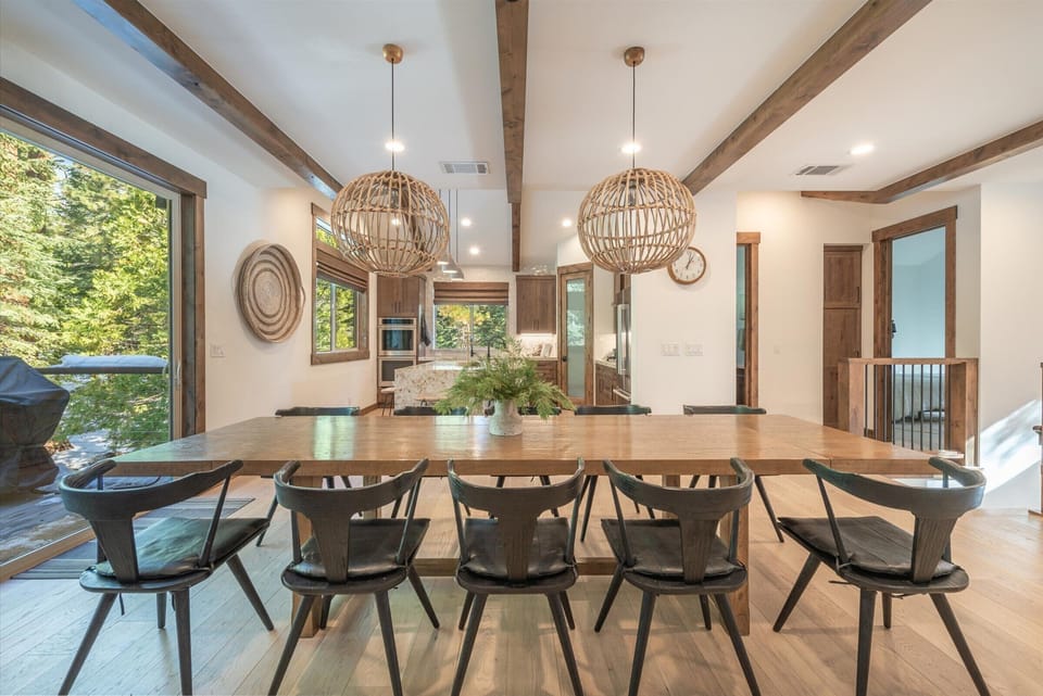 Dining area on 2nd floor
