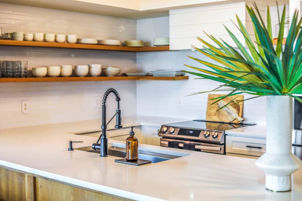 This gorgeous kitchen has been fully designed & renovated by a professional interior designer.