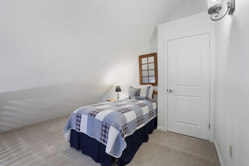 Loft with single bed