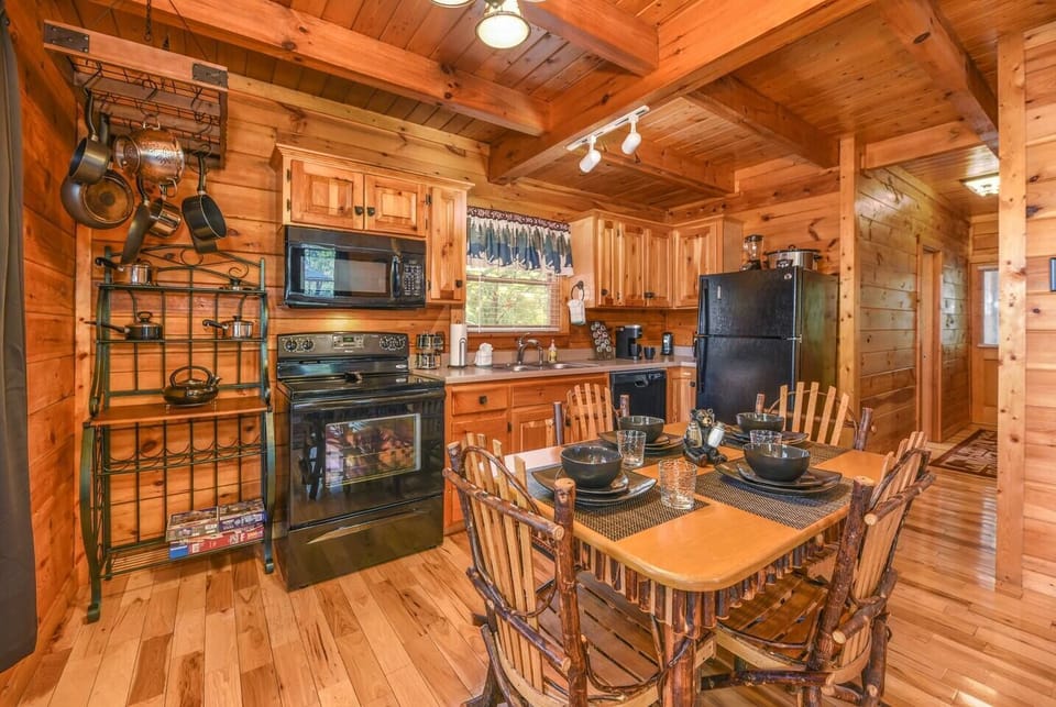 Fully stocked kitchen for all your cooking desires.