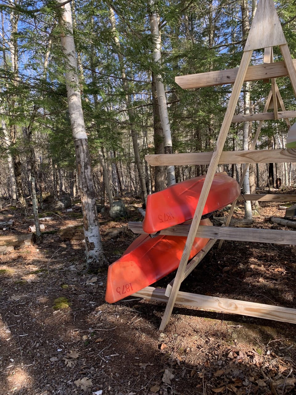Two kayaks available for your use