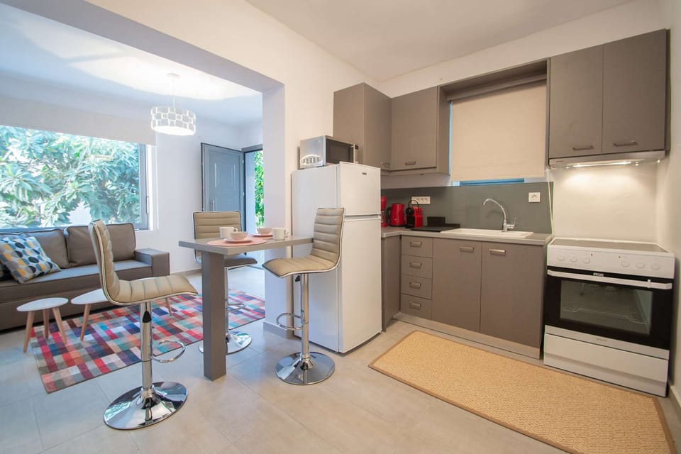 living room + kitchen
