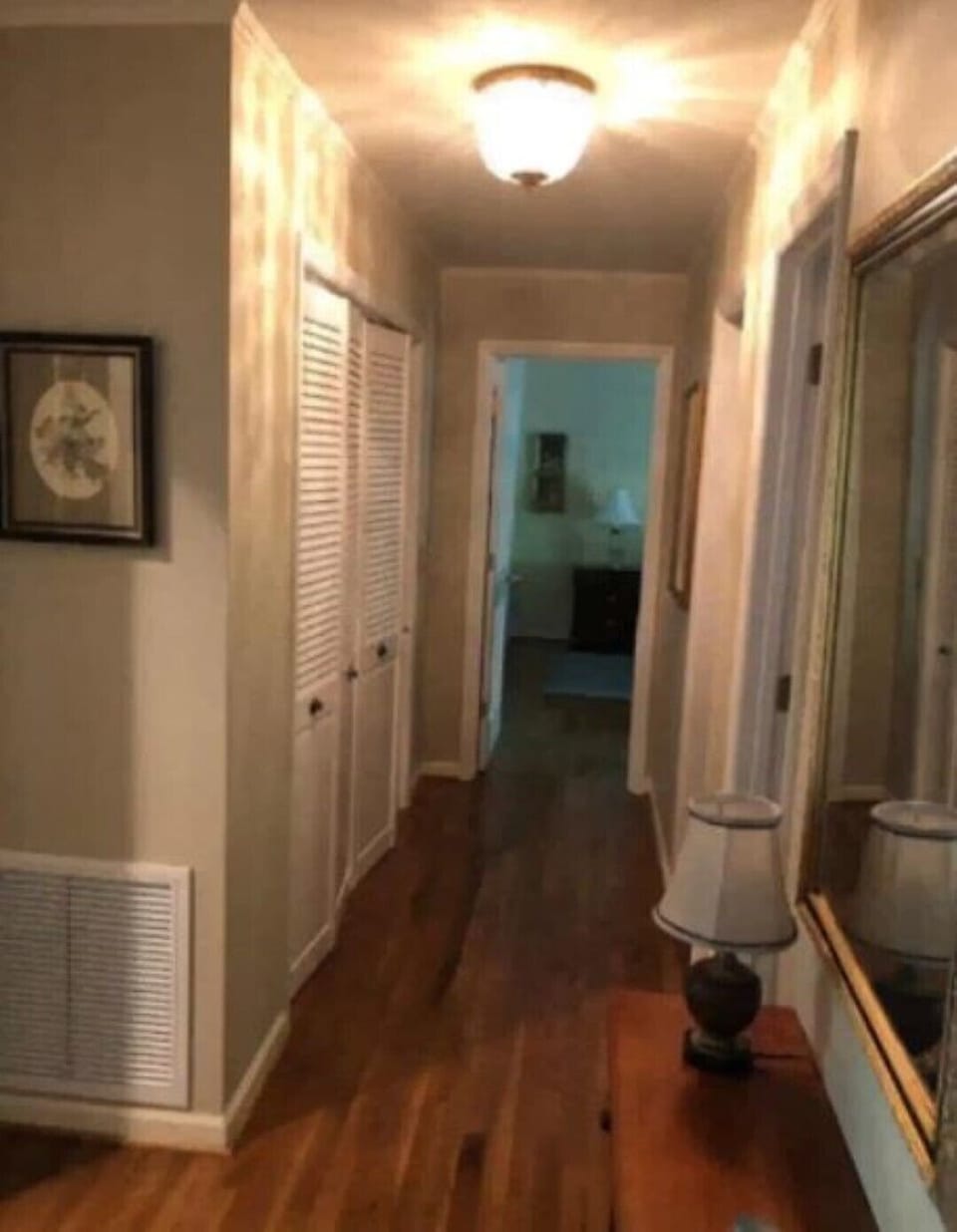 Hall from King Bedroom to Twin Bedroom Suite