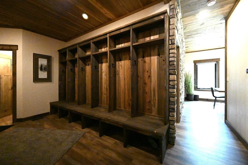 Entry To The Garage Mud Room