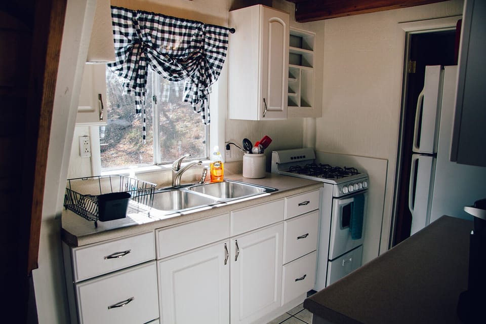 Fully stocked kitchen