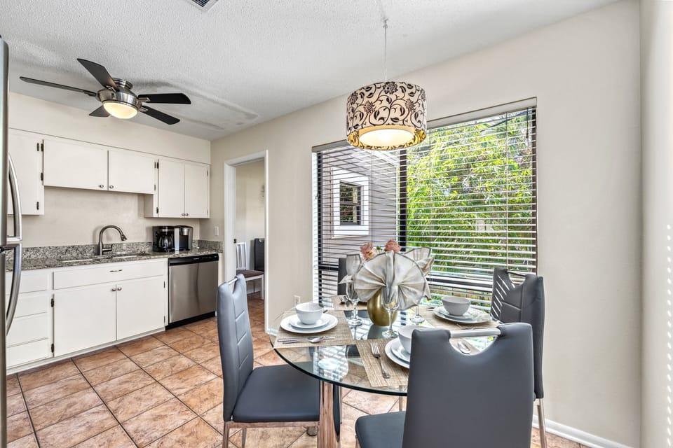 Share laughter, meals, and island plans in this breezy dining nook built for togetherness.