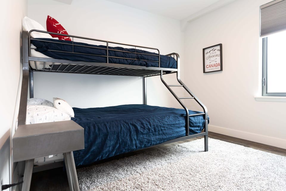 bunk room #2 has another twin XL over Queen bunk