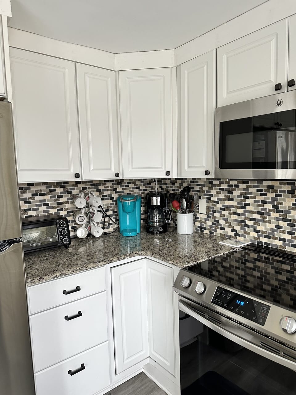 Toaster oven, Keurig, Standard coffee maker, Instapot, Air Fryer, Crock-Pot, etc