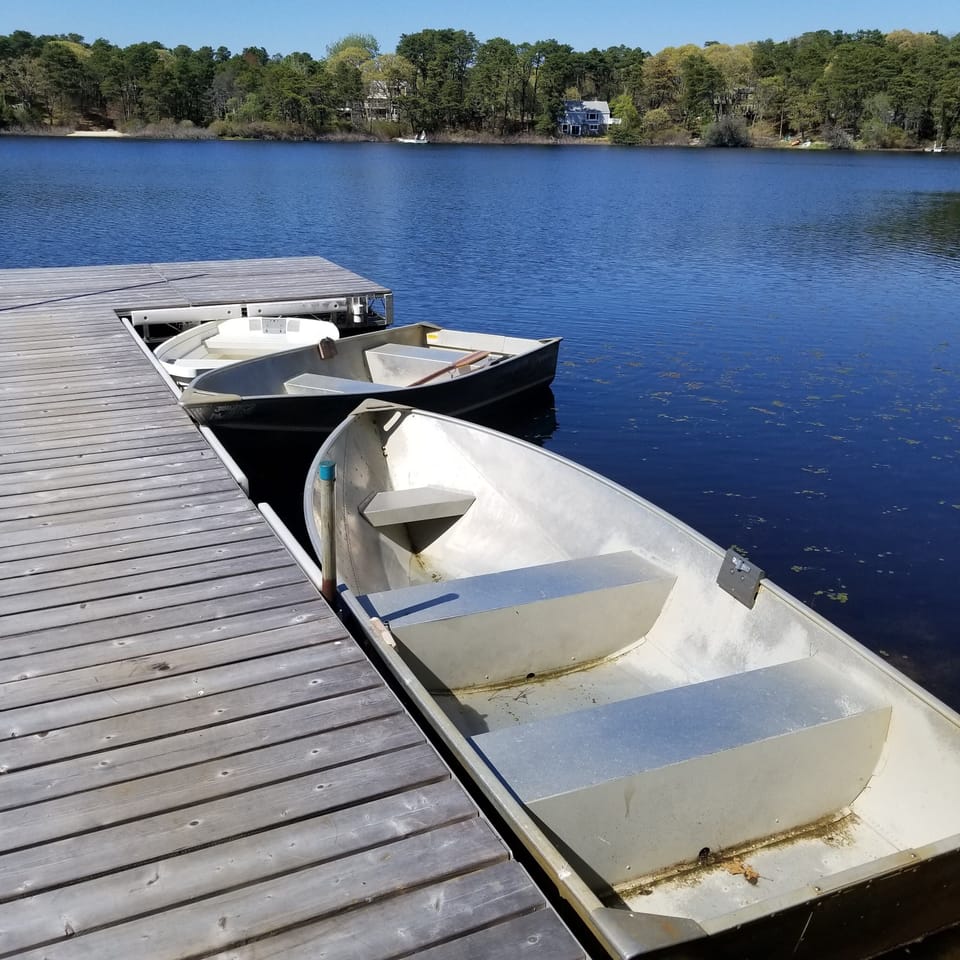 Rowboats for guest use