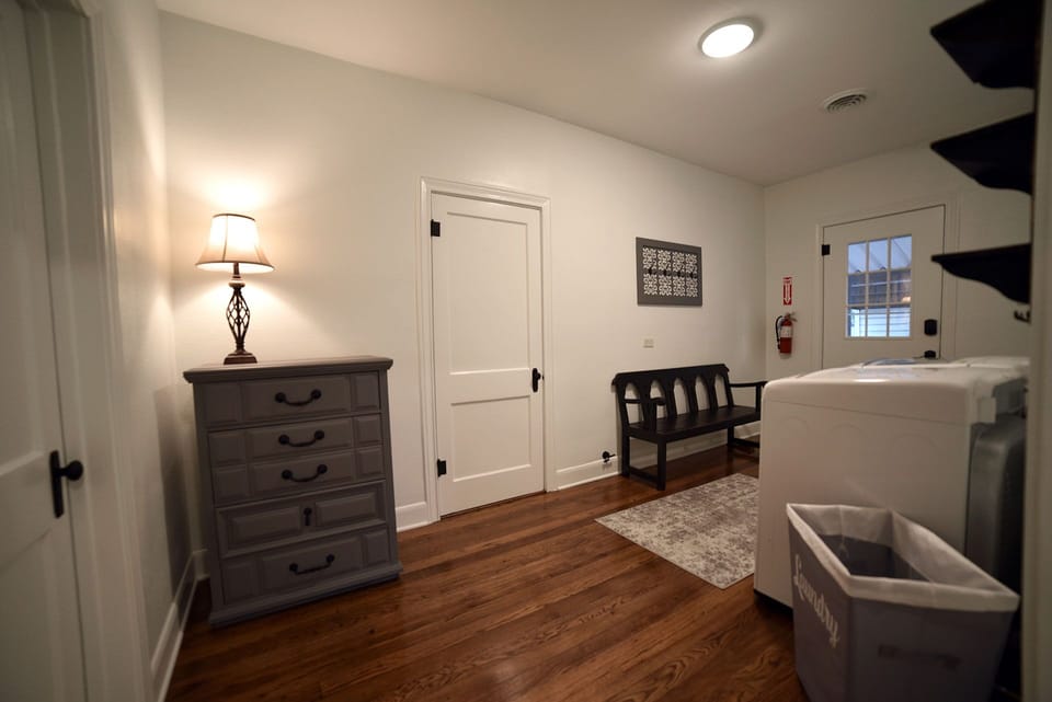 Back entry way into the house