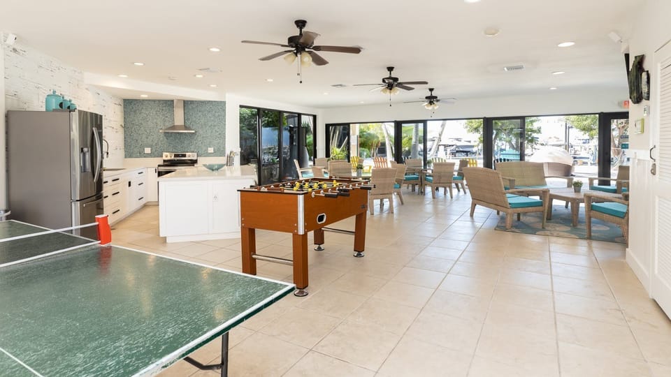 Clubhouse and game room