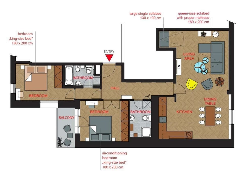 Apartment layout