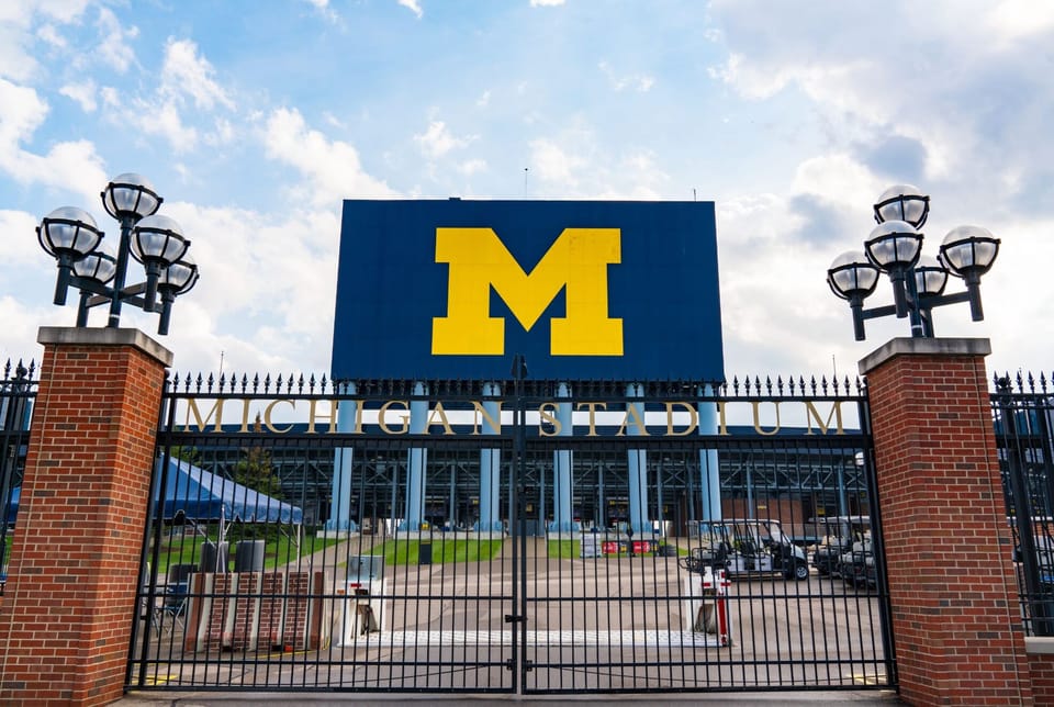 One mile from The Big House
