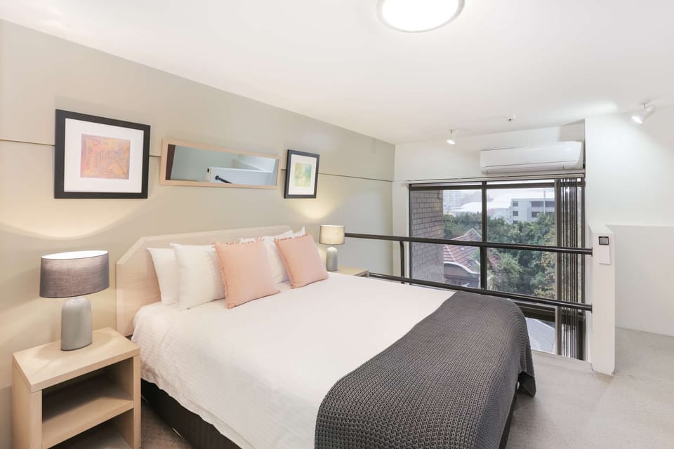 Mezzanine bedroom