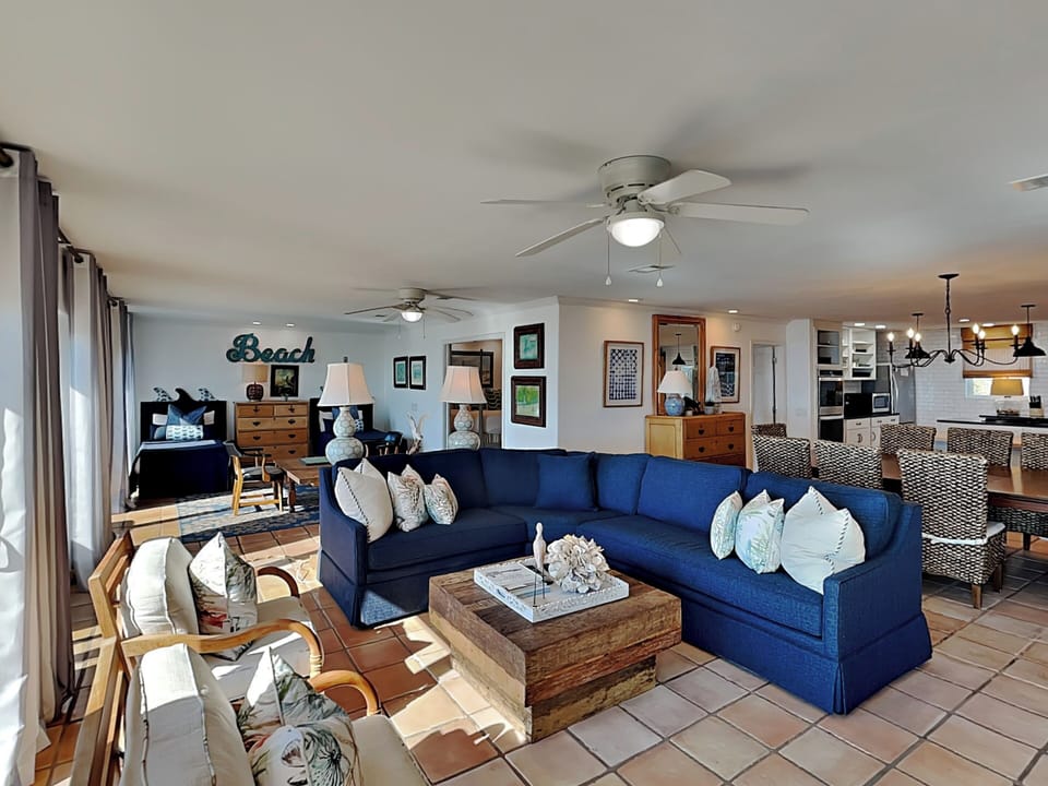 Living Area - Sectional Sofa - Second Floor