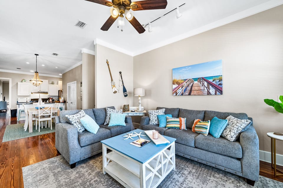 Freshly renovated with all new furniture.