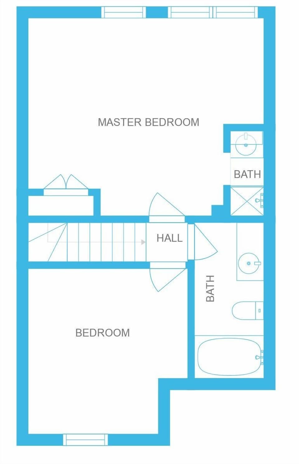 Second floor plan