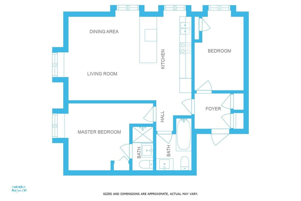 Alpine Museum apartment floorplan