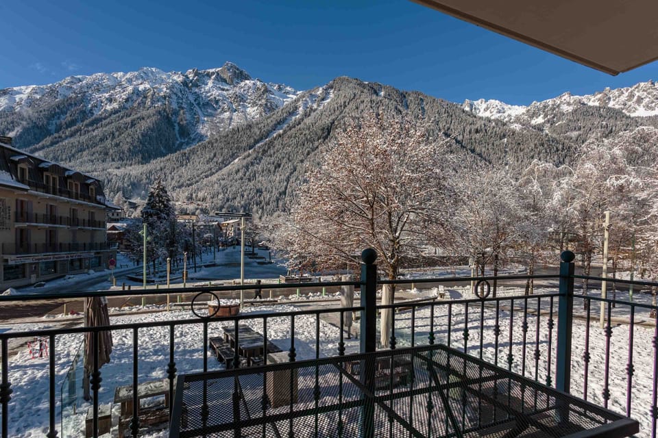View in the winter